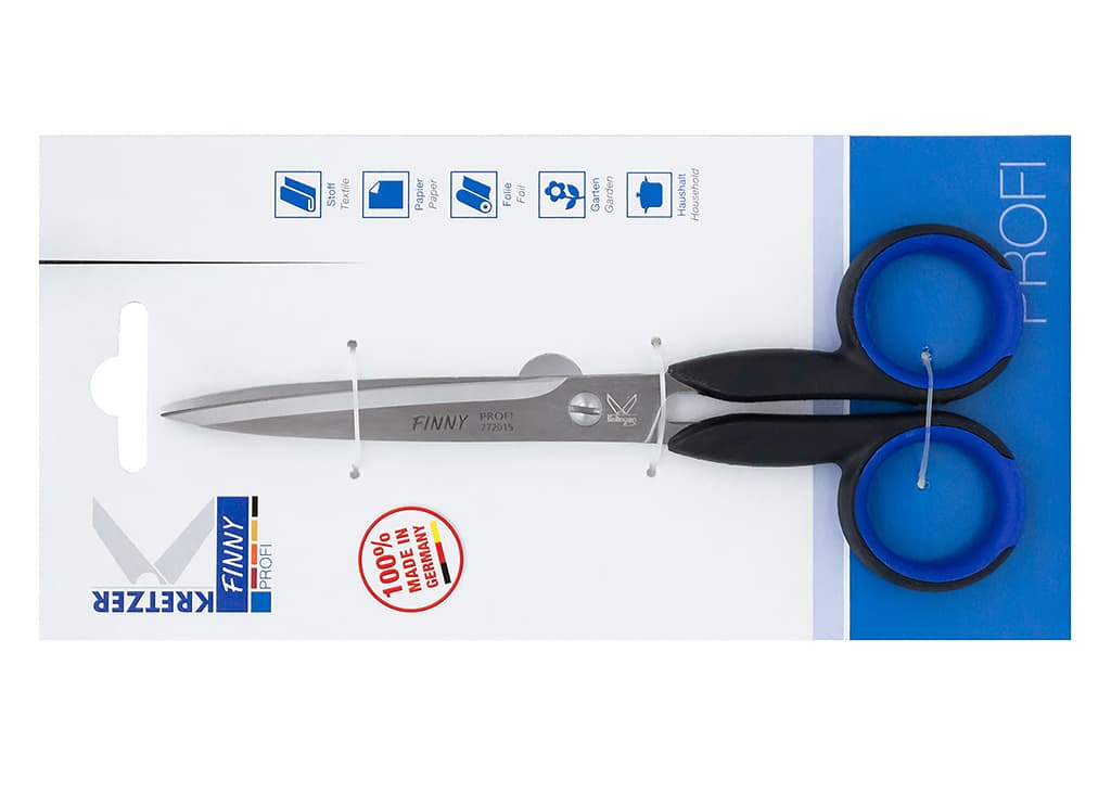 Ножницы Kretzer Finny PROFI 15 см прямые заостренные - №1