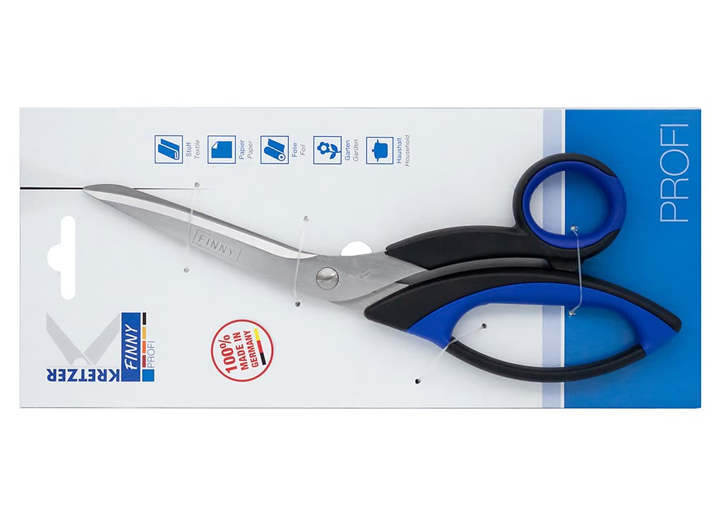 Ножницы Kretzer Finny PROFI 22 см раскройные для легких тканей - №1