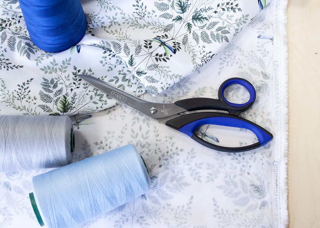 Ножницы Kretzer Finny PROFI 22 см раскройные для легких тканей - №2