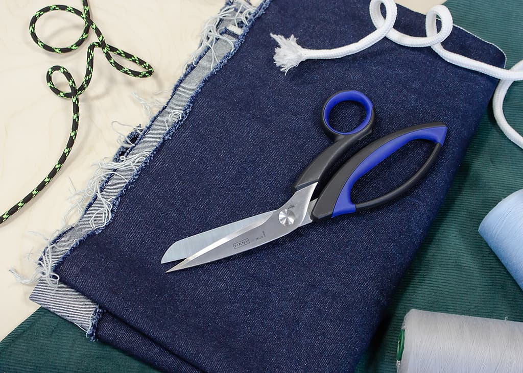 Ножницы Kretzer Finny PROFI 24 см раскройные усиленные для тяжелых тканей - №2