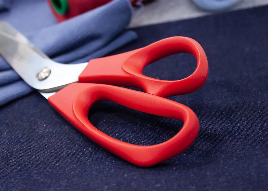 Ножницы Kretzer Finny CLASSIC 25 см раскройные для тяжелых тканей - №4