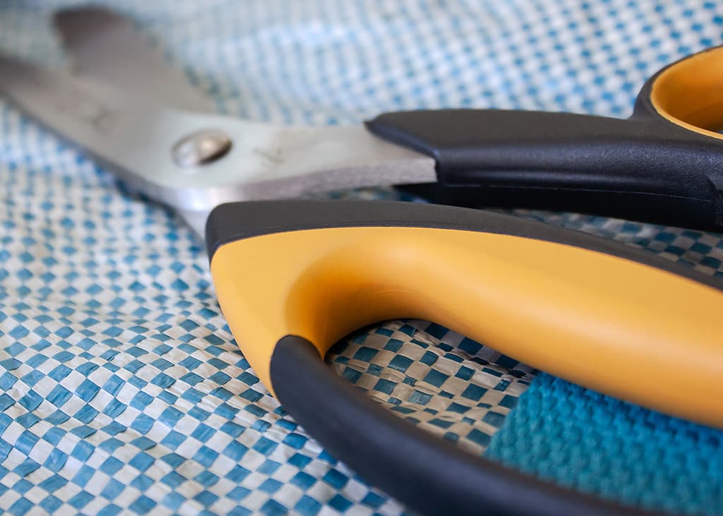 Ножницы FINNY Tec X 28 см усиленные для стекловолокна и карбона, одно зубчатое лезвие - №5