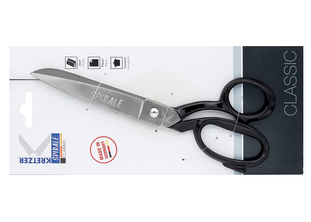 Ножницы Kretzer Spirale 22 см раскройные для тяжелых тканей - №1