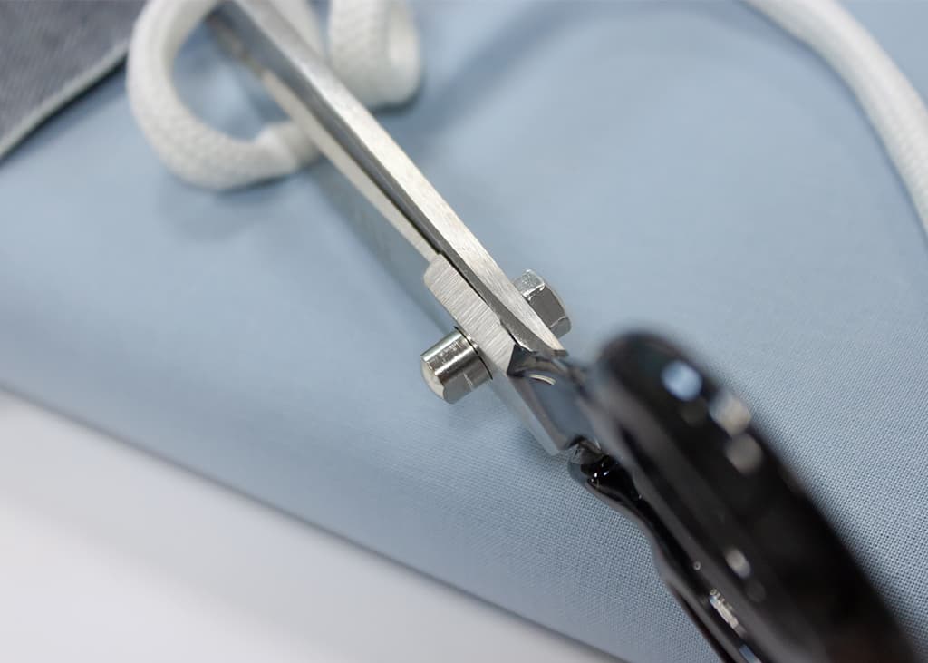 Ножницы Kretzer Spirale 22 см раскройные для тяжелых тканей - №4