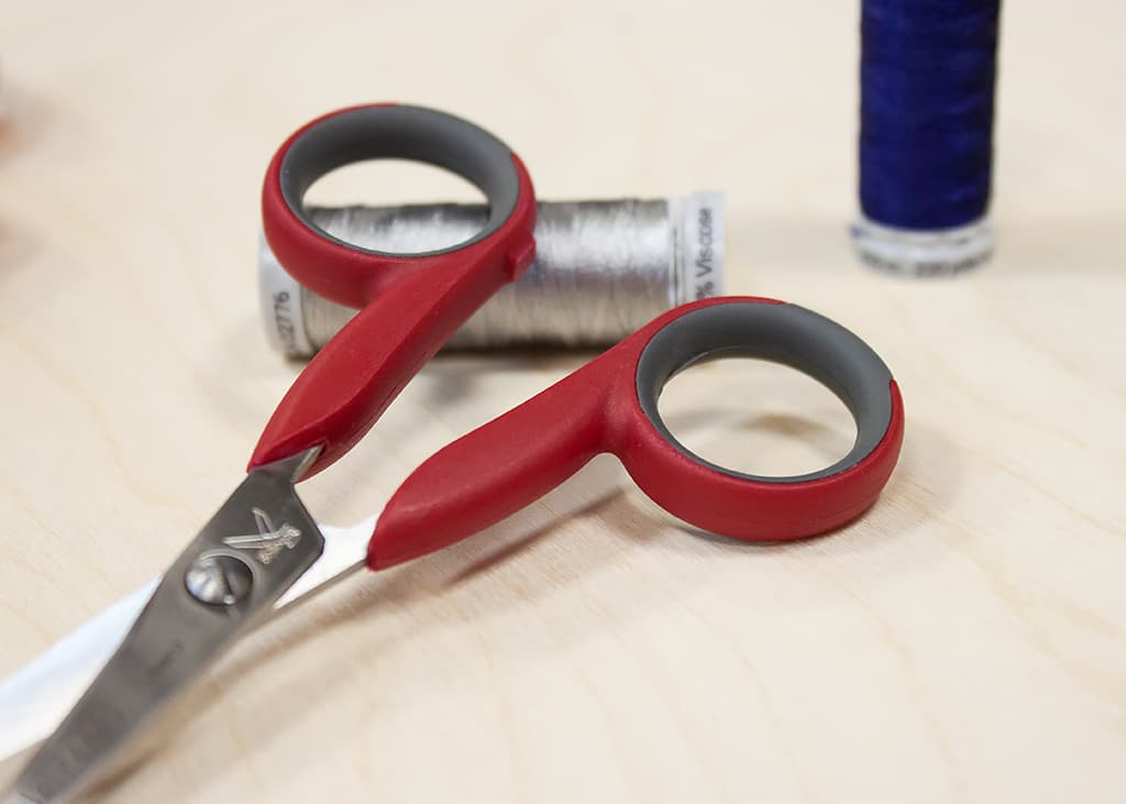 Ножницы Kretzer Finny HOBBY 13 см прямые заостренные для вырезания мелких деталей из ткани - №5