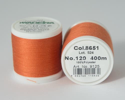 Madeira Aerofil №120 400м цвет 8651