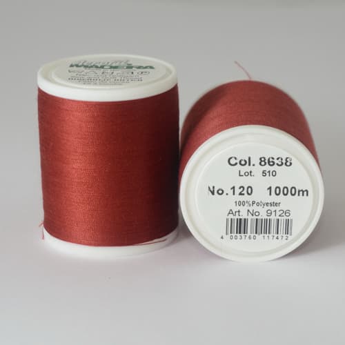 Madeira Aerofil №120 1000м цвет 8638
