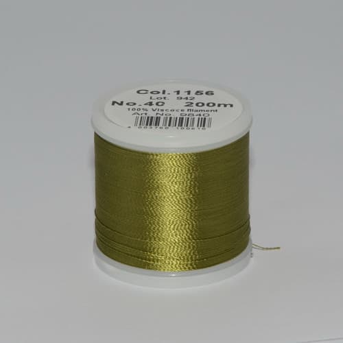 Madeira Rayon №40 200м цвет 1156