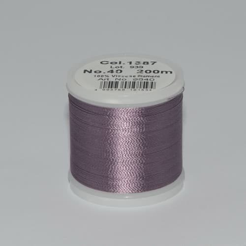 Madeira Rayon №40 200м цвет 1387