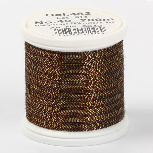 Madeira Metallic №40 200м цвет 482