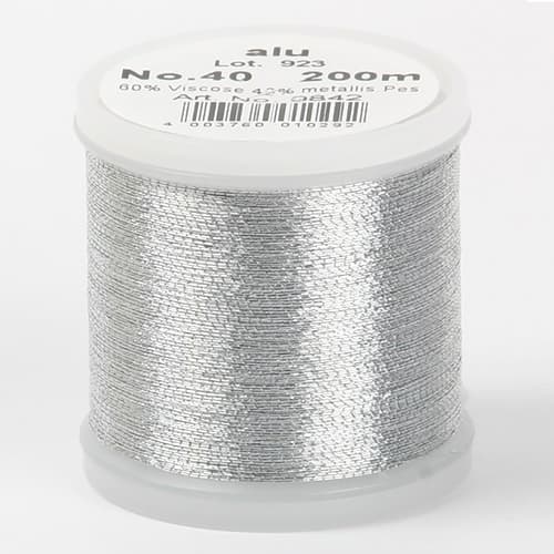 Madeira Metallic №40 200м цвет alu