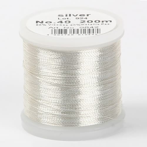 Madeira Metallic №40 200м цвет silver