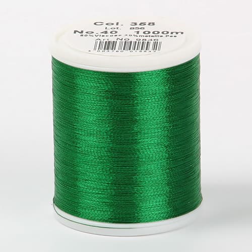 Madeira Metallic №40 1000м цвет 358