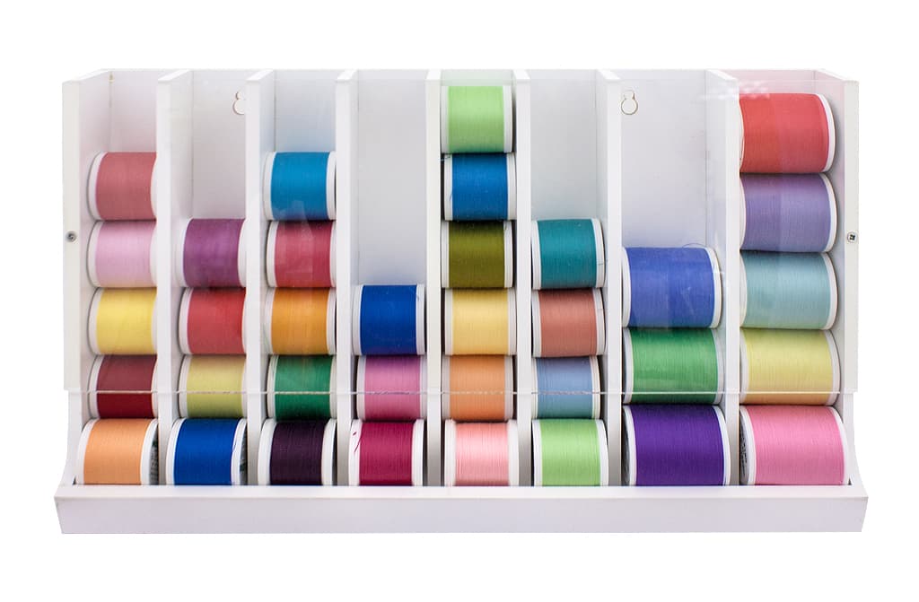 Большой стенд для ниток Madeira, белый - №1