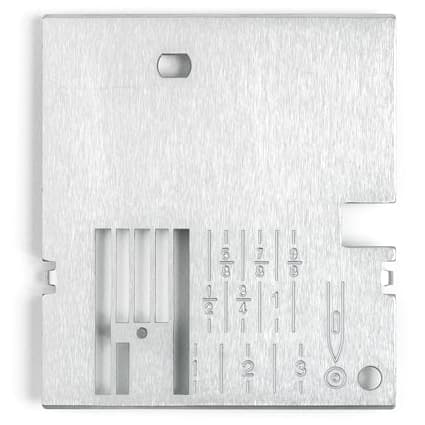 Игольная пластина для прямой строчки