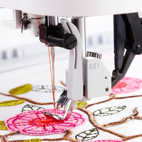 Динамичная пружинная лапка 6D для вышивания и квилтинга
