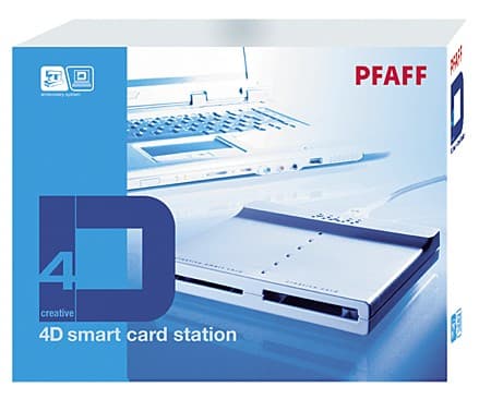 Устройство перезаписи Pfaff Creative Smart Card и карта памяти Pfaff 4D Smart Card Station и карта памяти Pfaff Creative Smart Card 