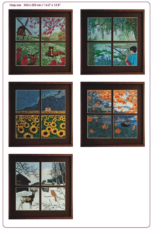 820692-096 Pfaff 412: Grand Dream Windows of the Season - №1