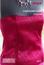 820701-096 Pfaff 421: Candlewicking Charm