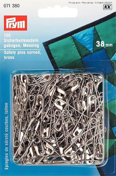 Булавки английские изогнутые 38мм 150шт