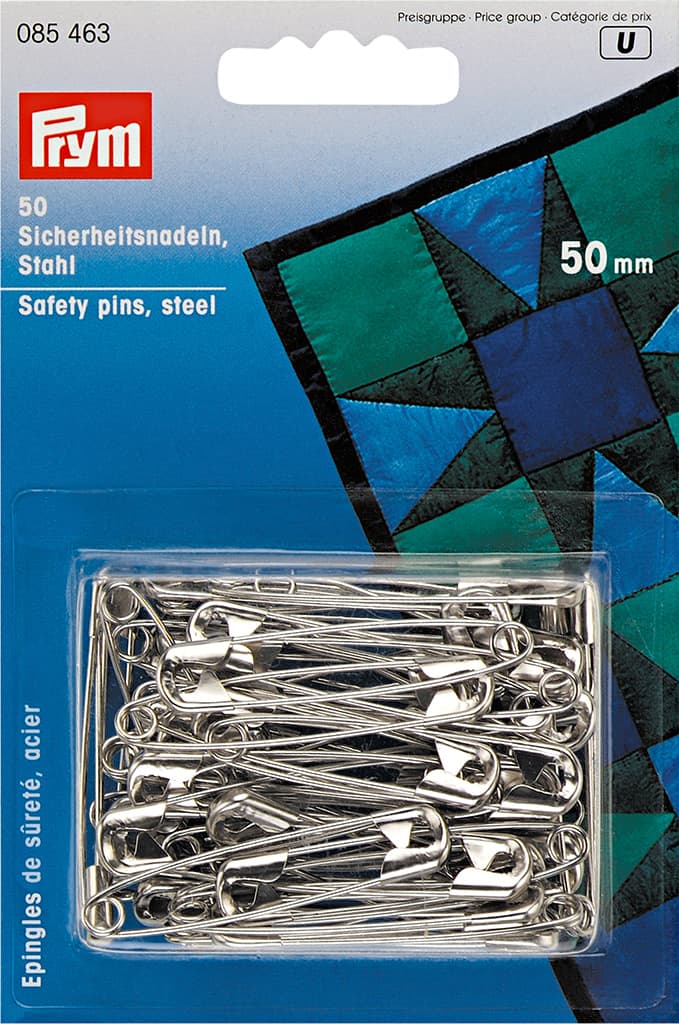 Булавки английские 50мм 50шт