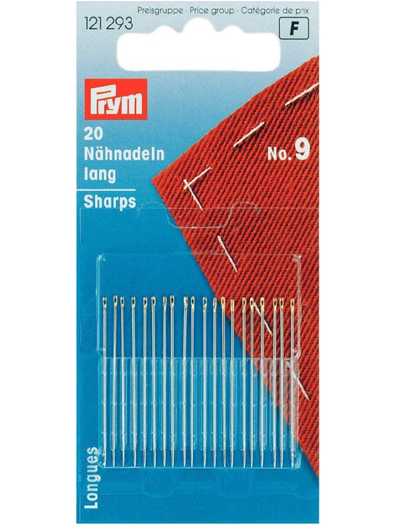 Иглы для шитья №9 20шт