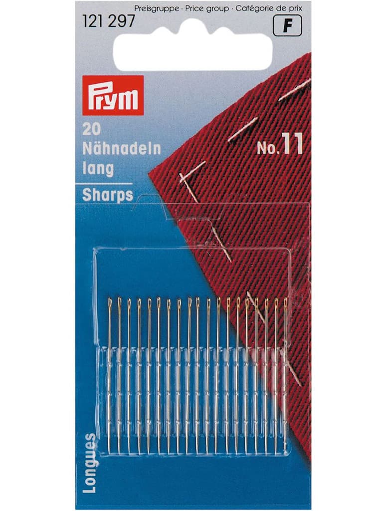Иглы для шитья №11 20шт