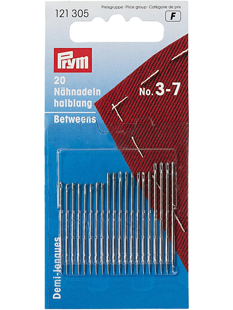 Иглы для квилтинга укороченные №3-7 20шт