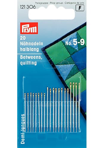 Иглы для квилтинга укороченные №5-9 20шт