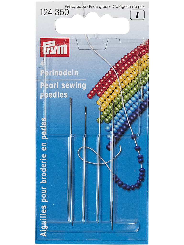 Иглы для бисера №10,12 4шт