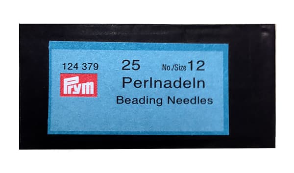 Иглы для бисера №12 (0,4х50мм) 25шт