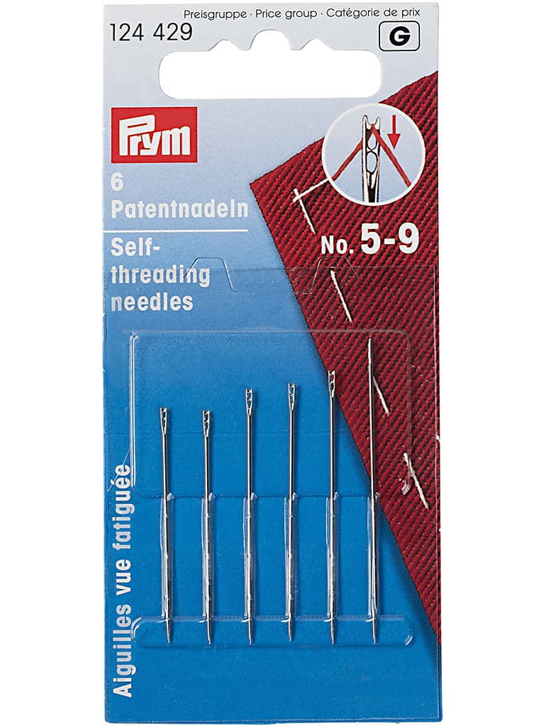 Иглы для людей с ослабленным зрением №5-9 6шт