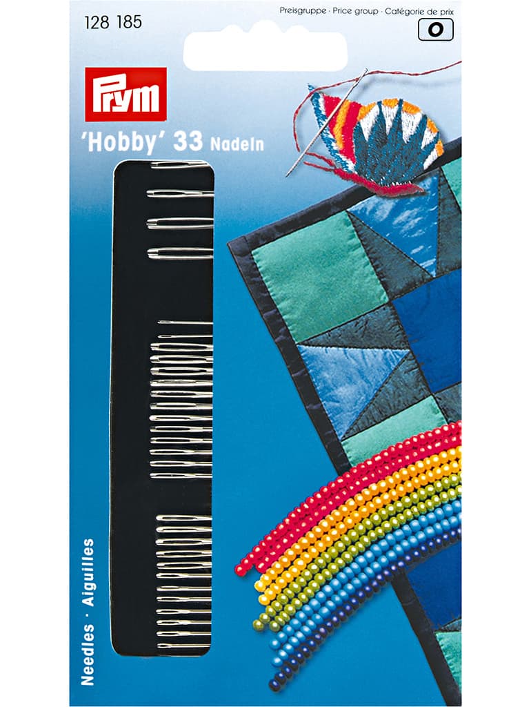 Набор игл для шитья, вышивания и рукоделия 33шт