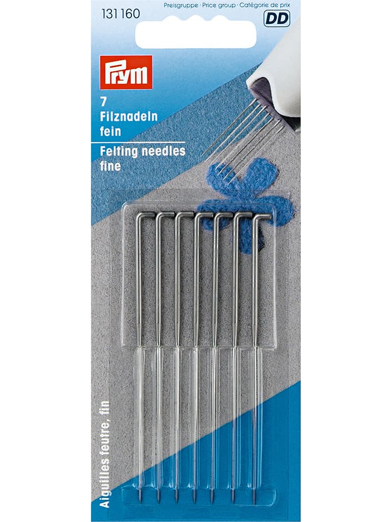 Иглы для сваливания шерсти тонкие №140 7шт