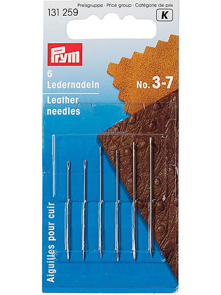 Иглы для кожи №3-7 6шт