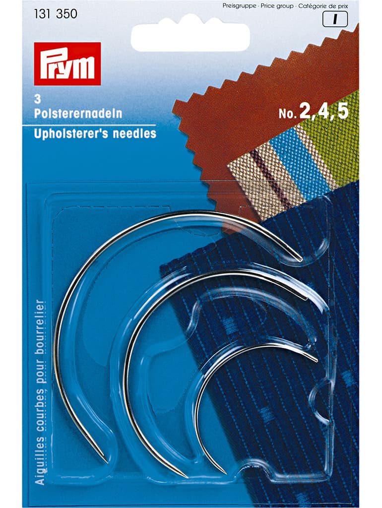 Иглы для мебельной обивки №2, 4, 5 3шт