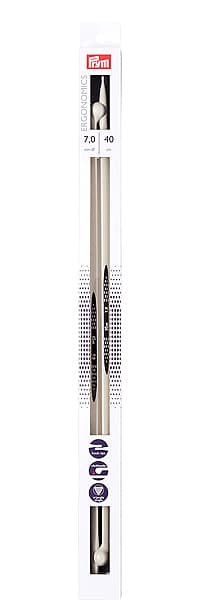 Спицы эргономичные Prym Ergonomics 40см/7,0мм (2шт)