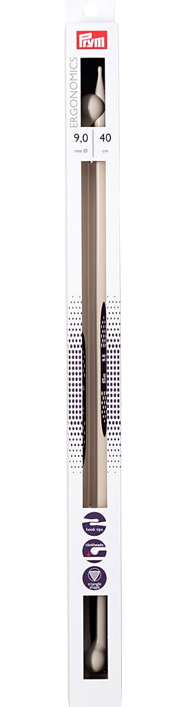 Спицы эргономичные Prym Ergonomics 40см/9,0мм (2шт)