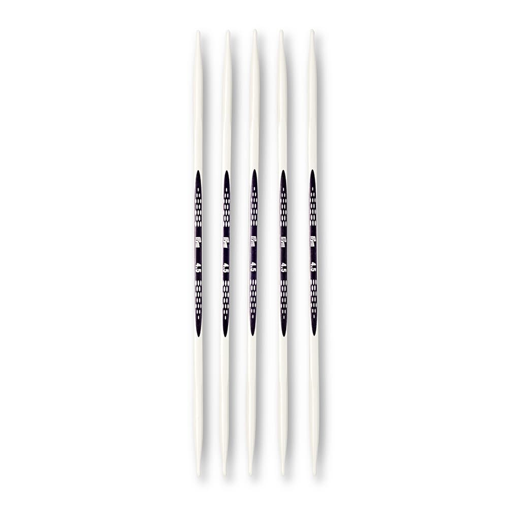 Спицы чулочные эргономичные Prym Ergonomics 20см/4,5мм (5шт) - №1