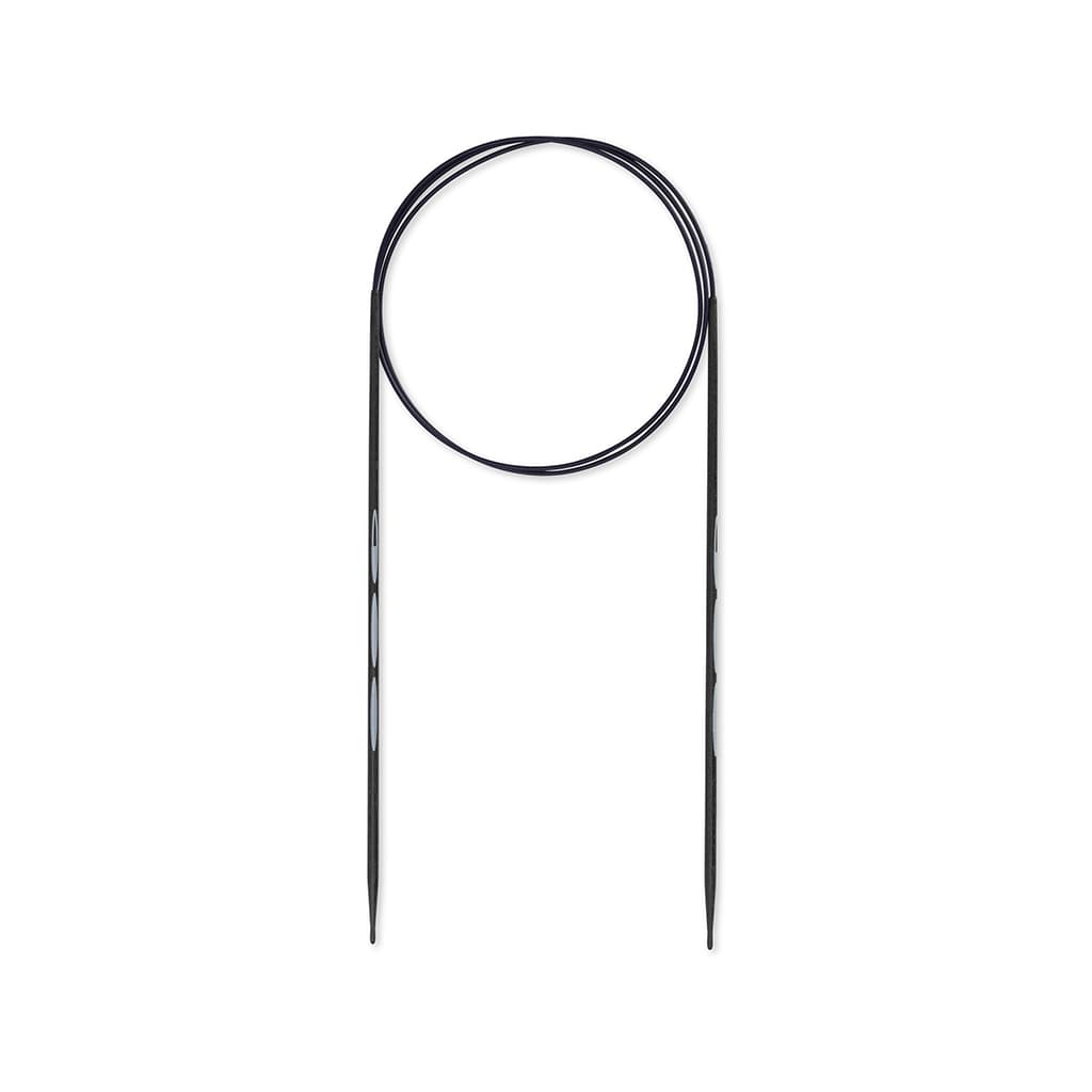 Спицы круговые эргономичные карбоновые Prym Ergonomics Carbon 80см/2,5мм - №1