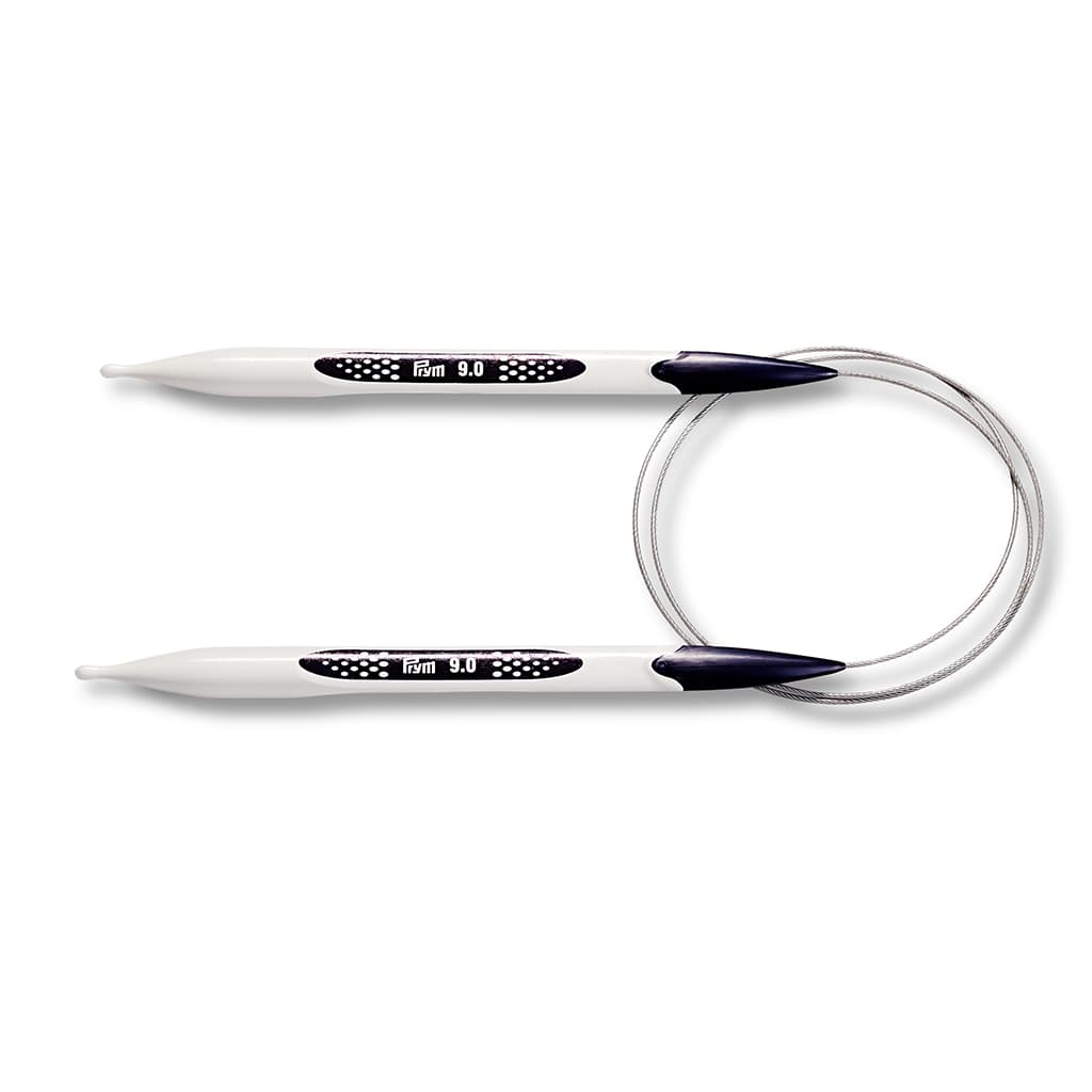 Спицы круговые эргономичные Prym Ergonomics 80см/9,0мм - №1