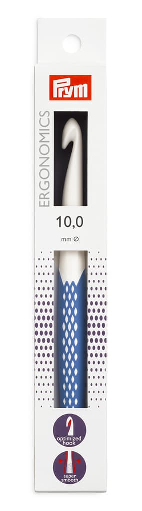 Крючок для вязания эргономичный Prym Ergonomics 10.0мм/18см