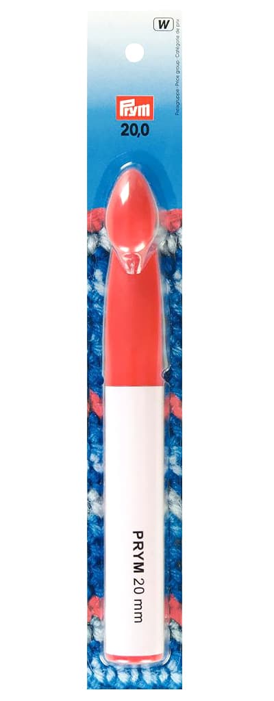 Крючок для вязания 20.0 мм пластиковый