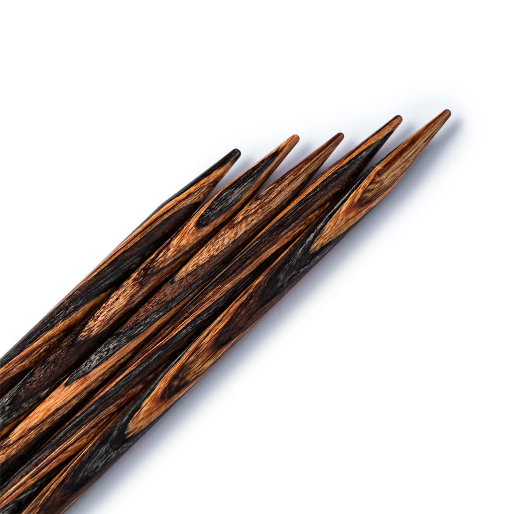 Спицы деревянные чулочные 20см/3,5мм (набор из 5шт) - №1