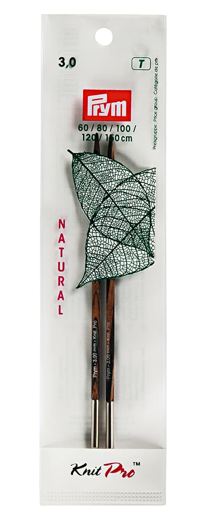 Спицы деревянные съемные 3,0 (для комбинации с леской 60-150см)