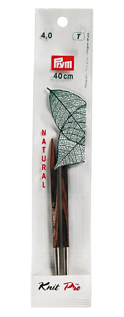 Спицы деревянные съемные 4,0 (для комбинации с леской 40см)