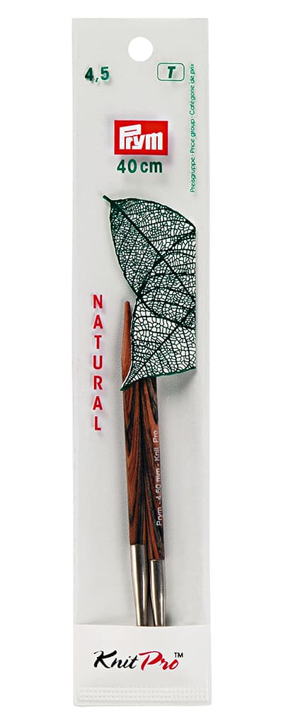 Спицы деревянные съемные 4,5 (для комбинации с леской 40см)