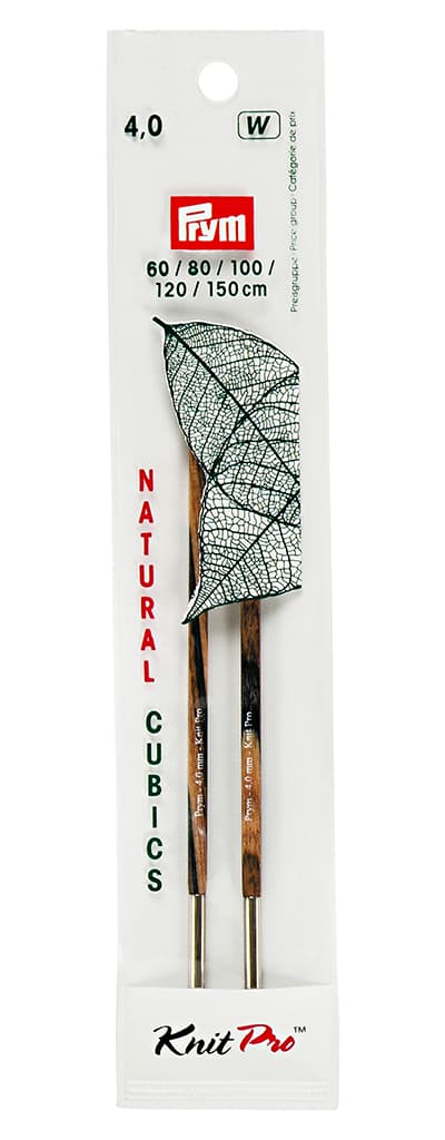 Спицы деревянные съемные квадратного сечения CUBICS 4,0 (для комбинации с леской 60-150см)