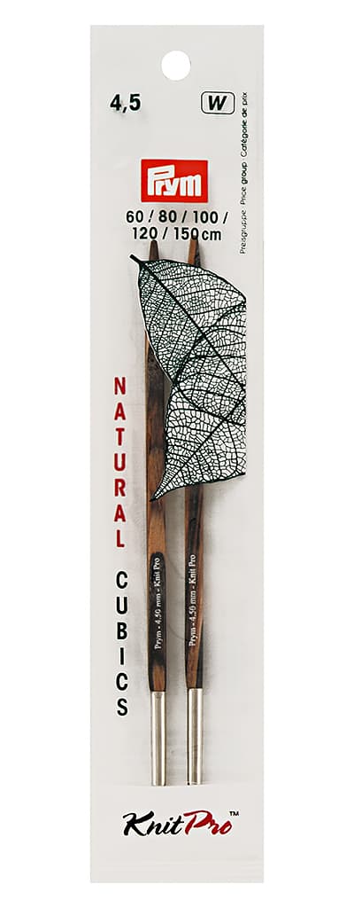 Спицы деревянные съемные квадратного сечения CUBICS 4,5 (для комбинации с леской 60-150см)