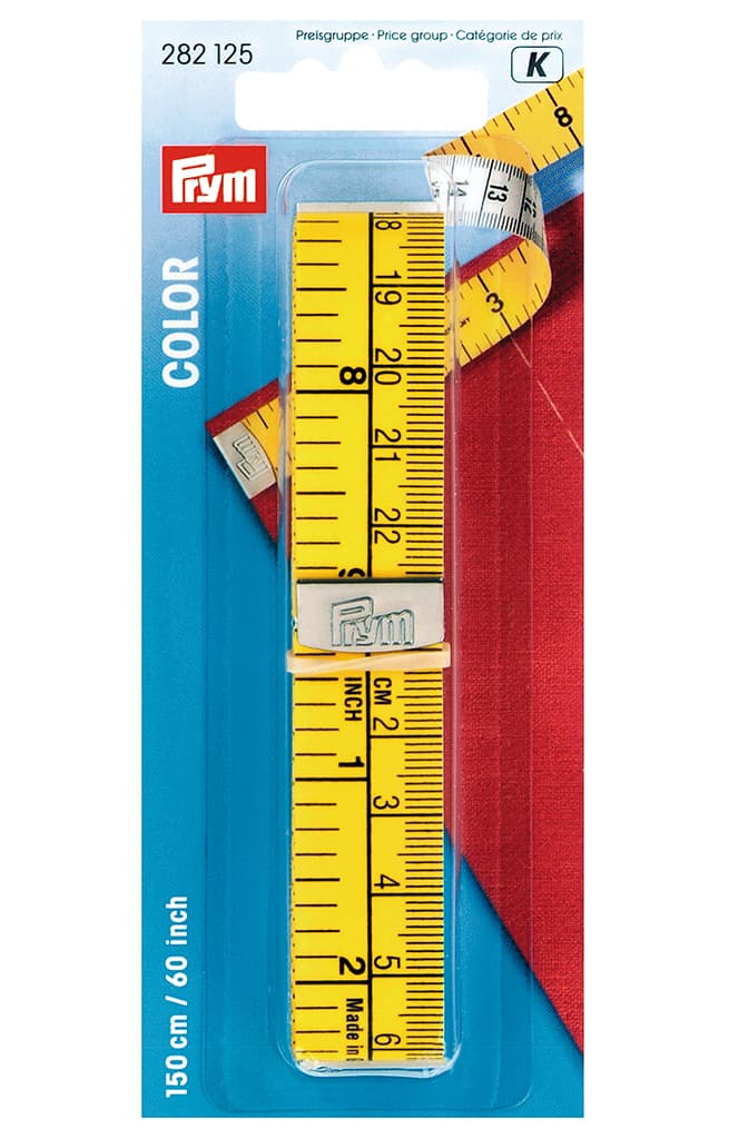 Лента измерительная  "Color Analog" с сантиметровой и дюймовой шкалой 1.5м